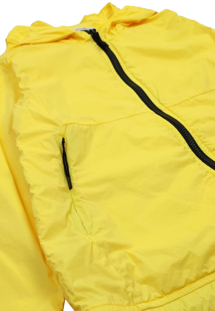 Giubbino bambino Stone Island giallo in nylon