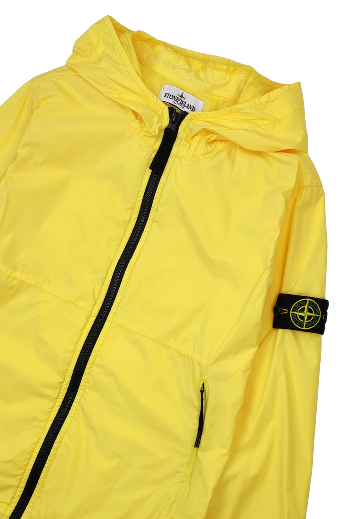Giubbino bambino Stone Island giallo in nylon
