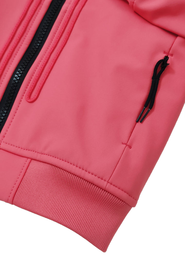 Giubbino bambino Stone Island corallo in tessuto tecnico