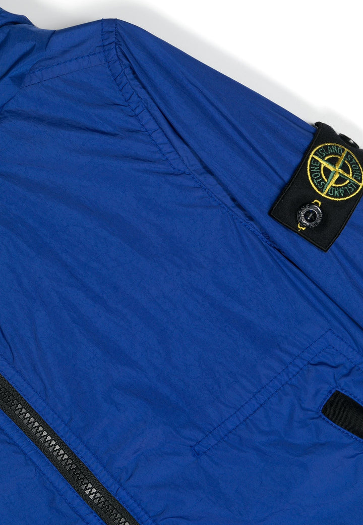 Giubbino bambino Stone Island bluette in nylon
