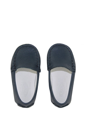 ViaMonte Shop | Tod's mocassino blu neonato in pelle