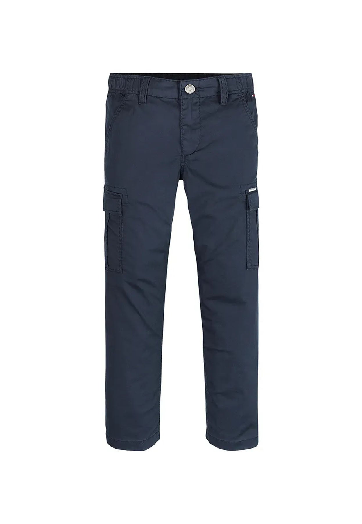 ViaMonte Shop | Tommy Hilfiger pantalone blu bambino in cotone