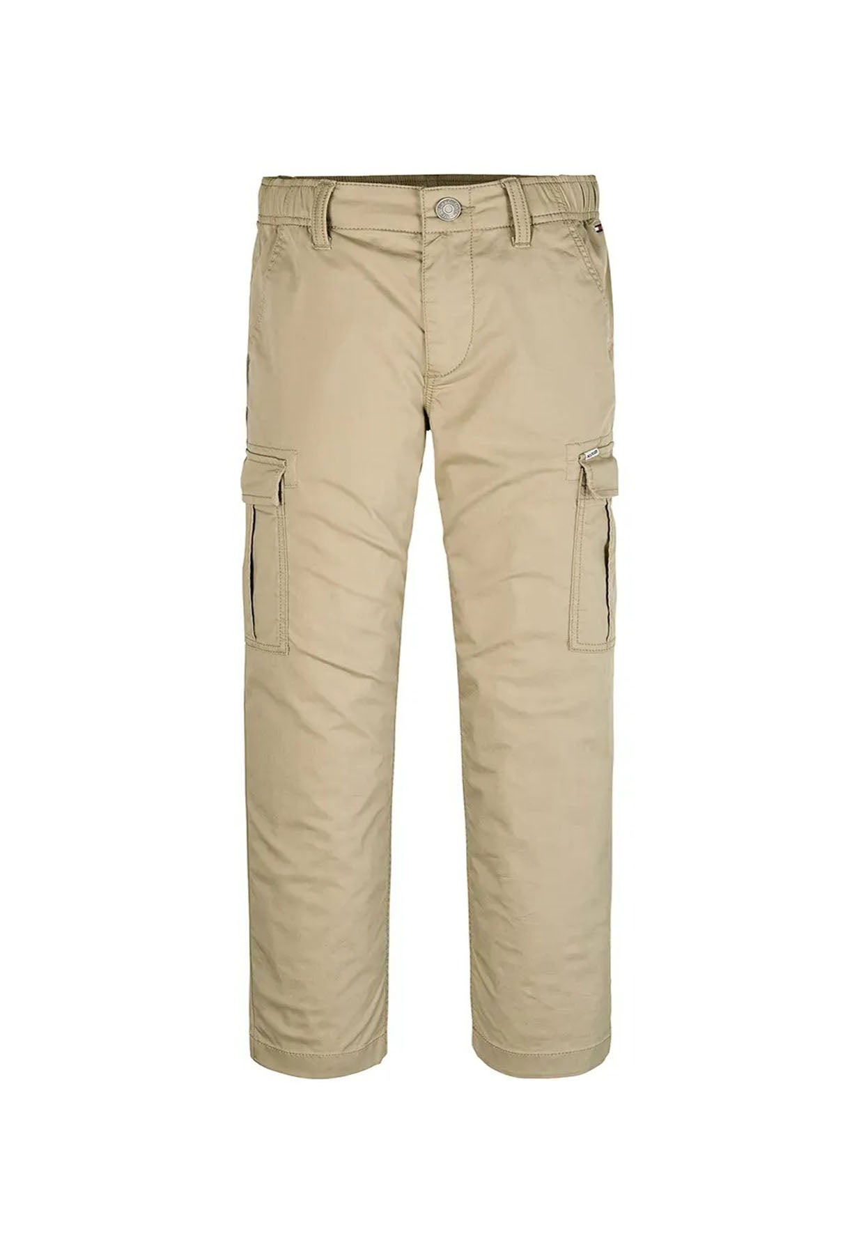 ViaMonte Shop | Tommy Hilfiger pantalone beige bambino in cotone