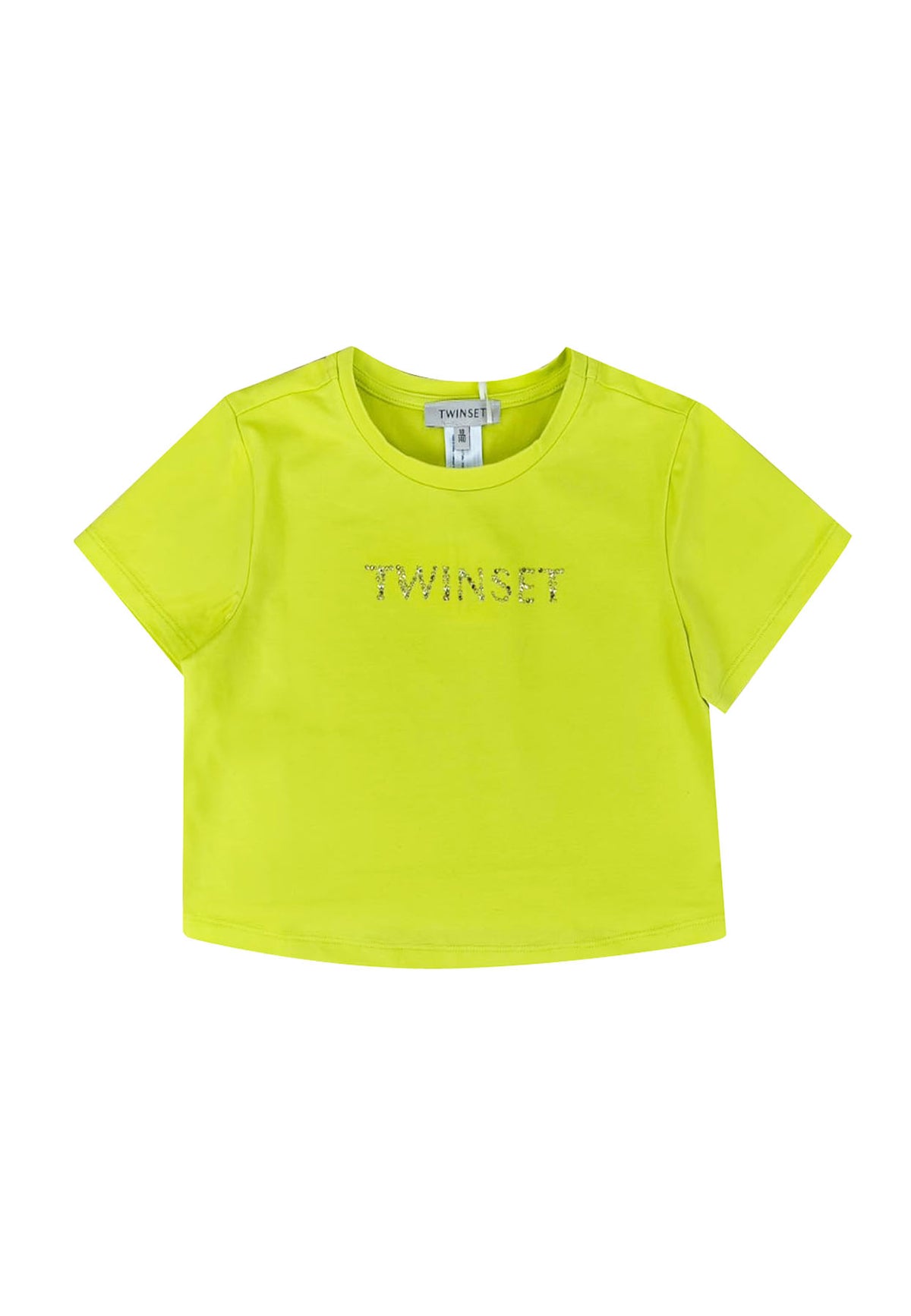 ViaMonte Shop | Twinset t-shirt gialla bambina in cotone