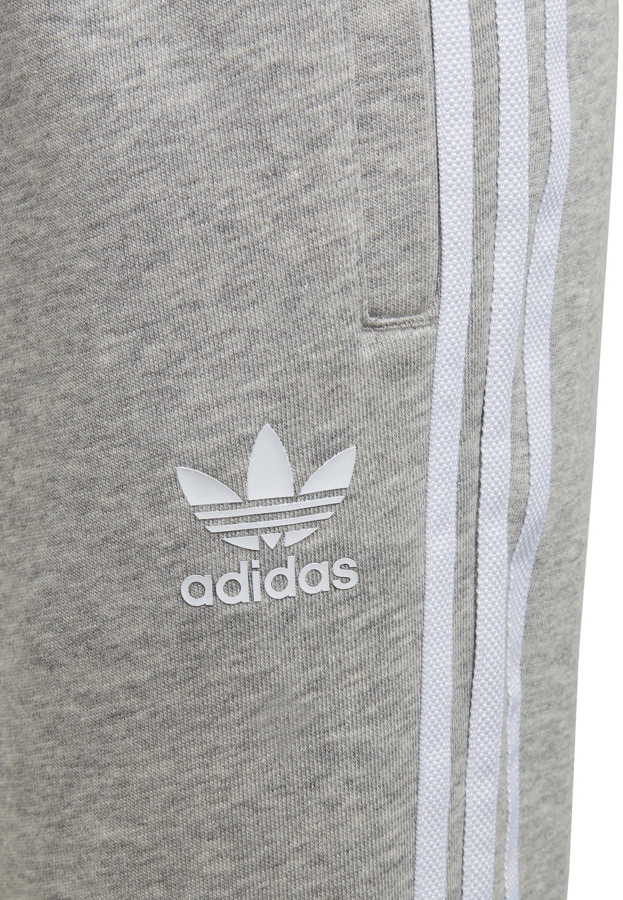 Pantalone sportivo bambino Adidas grigio in cotone | ViaMonte Shop