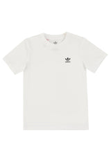 T-shirt bambino Adidas bianca in cotone | ViaMonte Shop