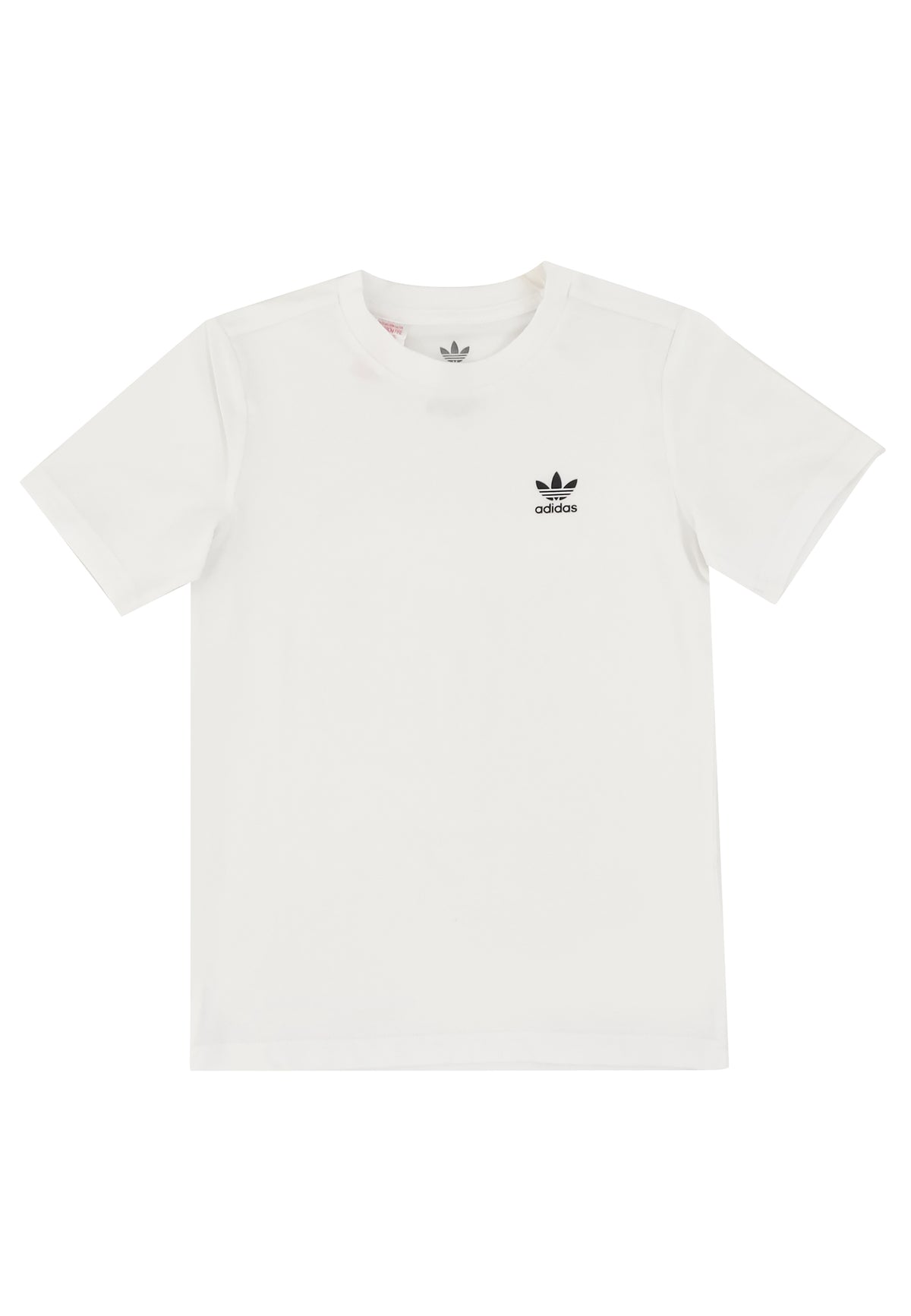 T-shirt bambino Adidas bianca in cotone | ViaMonte Shop