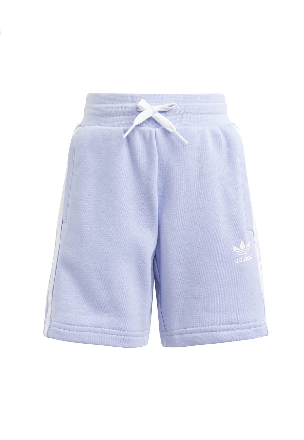 Completo bambina Adidas bianco/lilla in cotone | ViaMonte Shop