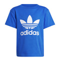 T-shirt bambino Adidas bluette in cotone | ViaMonte Shop