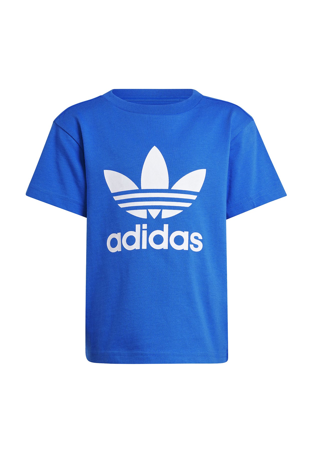 T-shirt bambino Adidas bluette in cotone | ViaMonte Shop