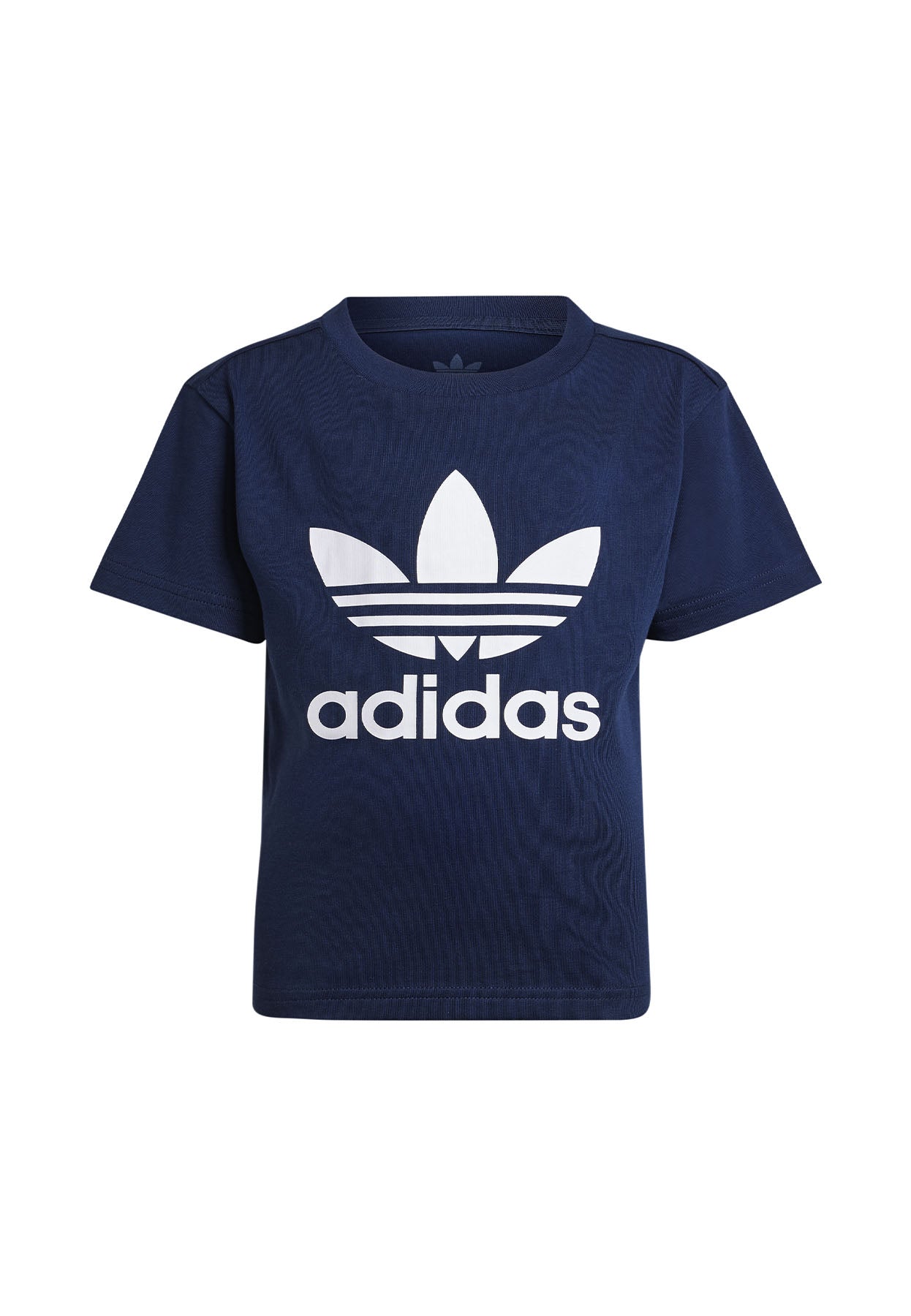 T-shirt bambino Adidas blu in cotone | ViaMonte Shop