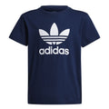 T-shirt bambino Adidas blu in cotone | ViaMonte Shop