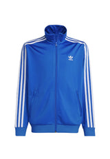 Felpa aperta bambino Adidas bluette in acetato | ViaMonte Shop