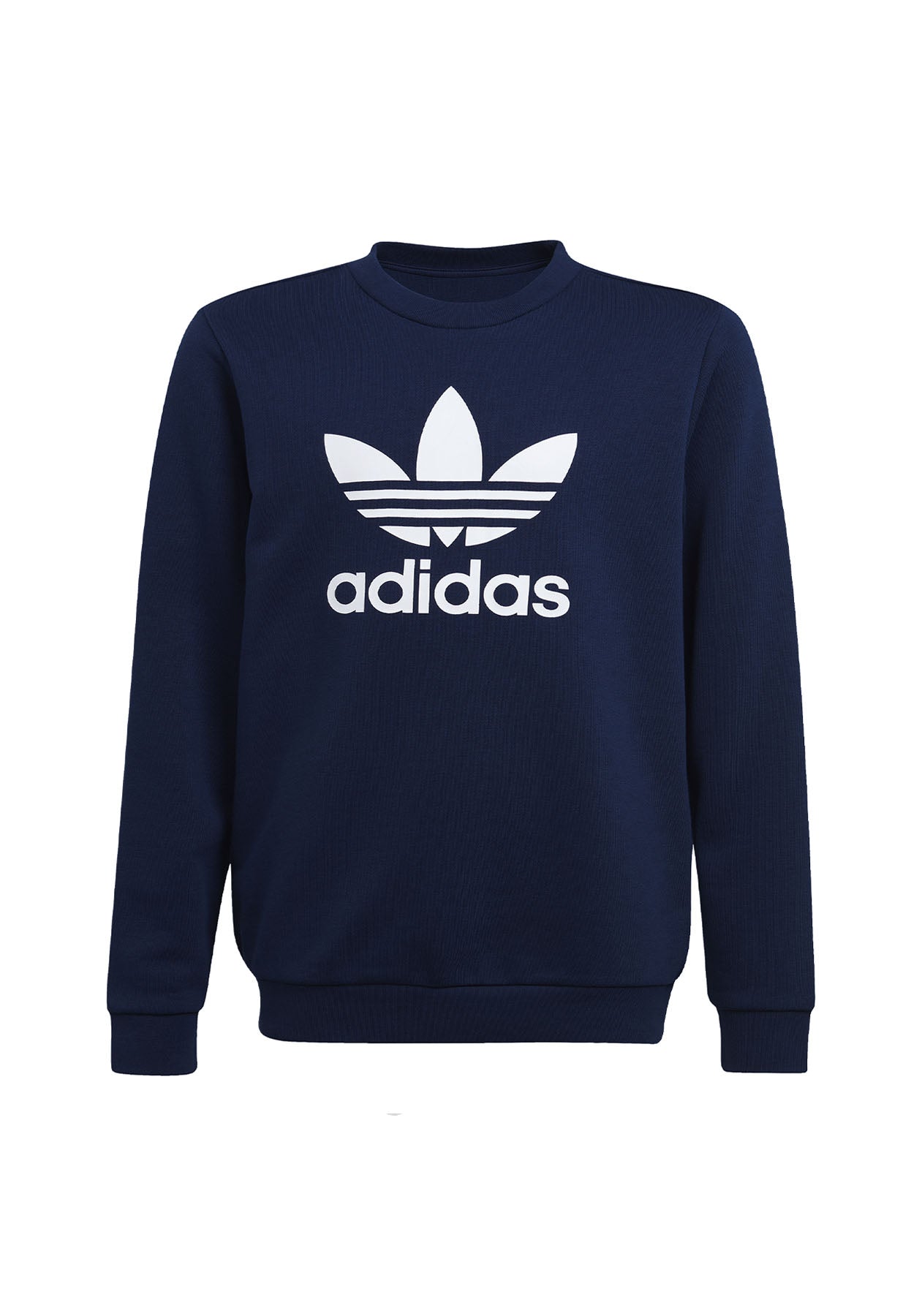 Felpa bambino Adidas blu in cotone | ViaMonte Shop