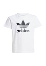 Adidas t-shirt bianca bambino in cotone | ViaMonte Shop