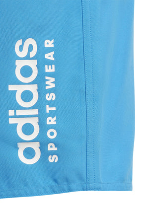 Costume bambino Adidas azzurro in tessuto tecnico | ViaMonte Shop