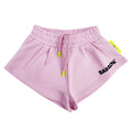 Shorts bambina Barrow kids rosa in felpa di cotone | ViaMonte Shop