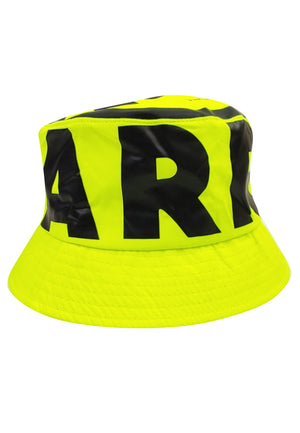 Cappello cloche bambino Barrow kids giallo fluo in nylon | ViaMonte Shop