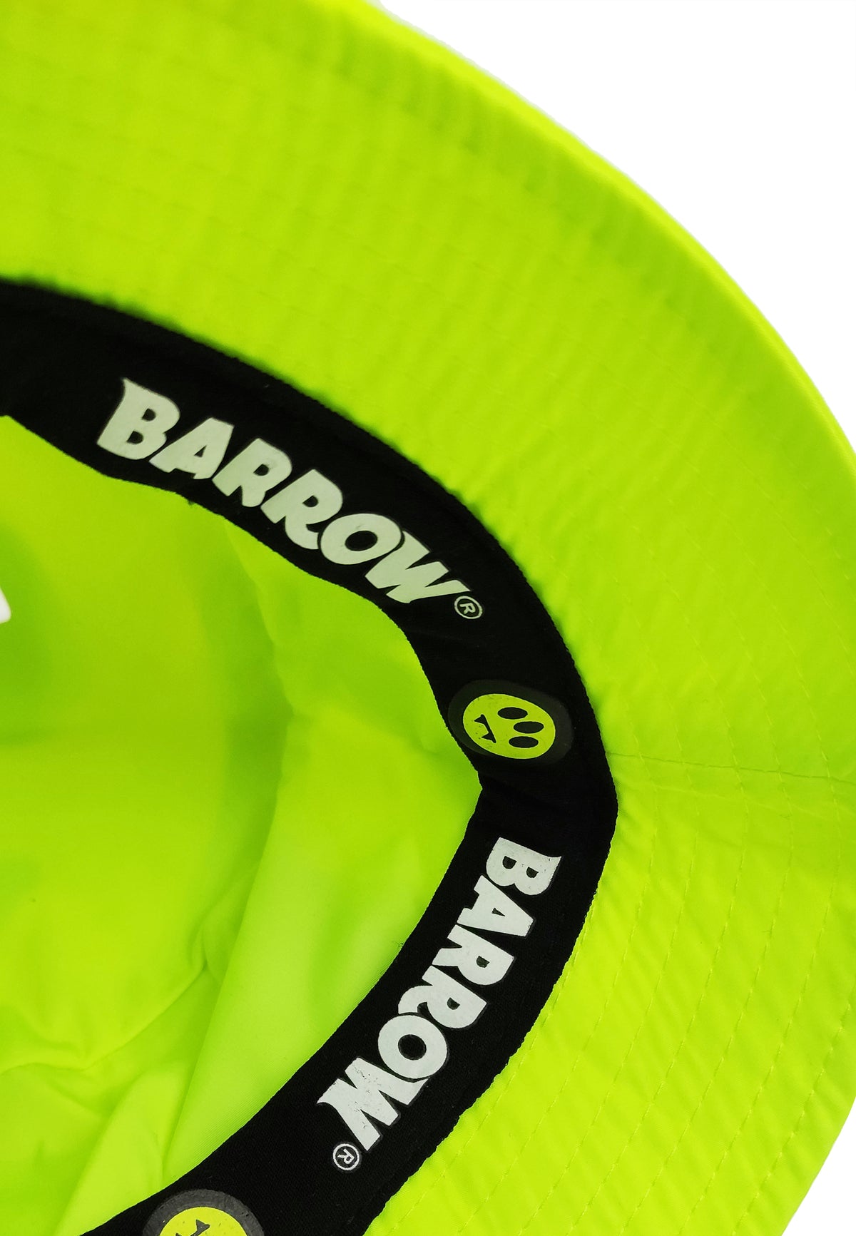 Cappello cloche bambino Barrow kids giallo fluo in nylon | ViaMonte Shop