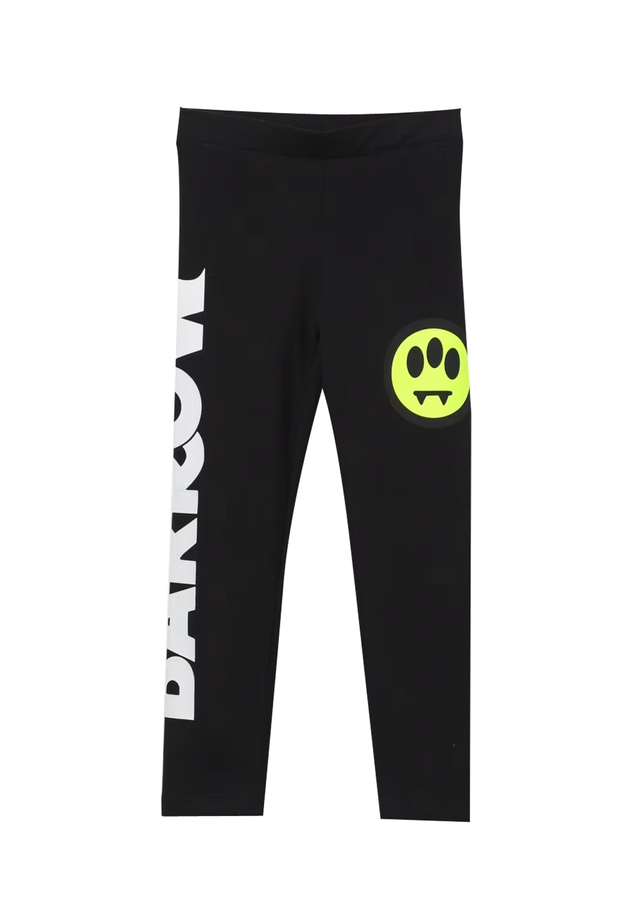 Leggings bambina Barrow neri in cotone | ViaMonte Shop