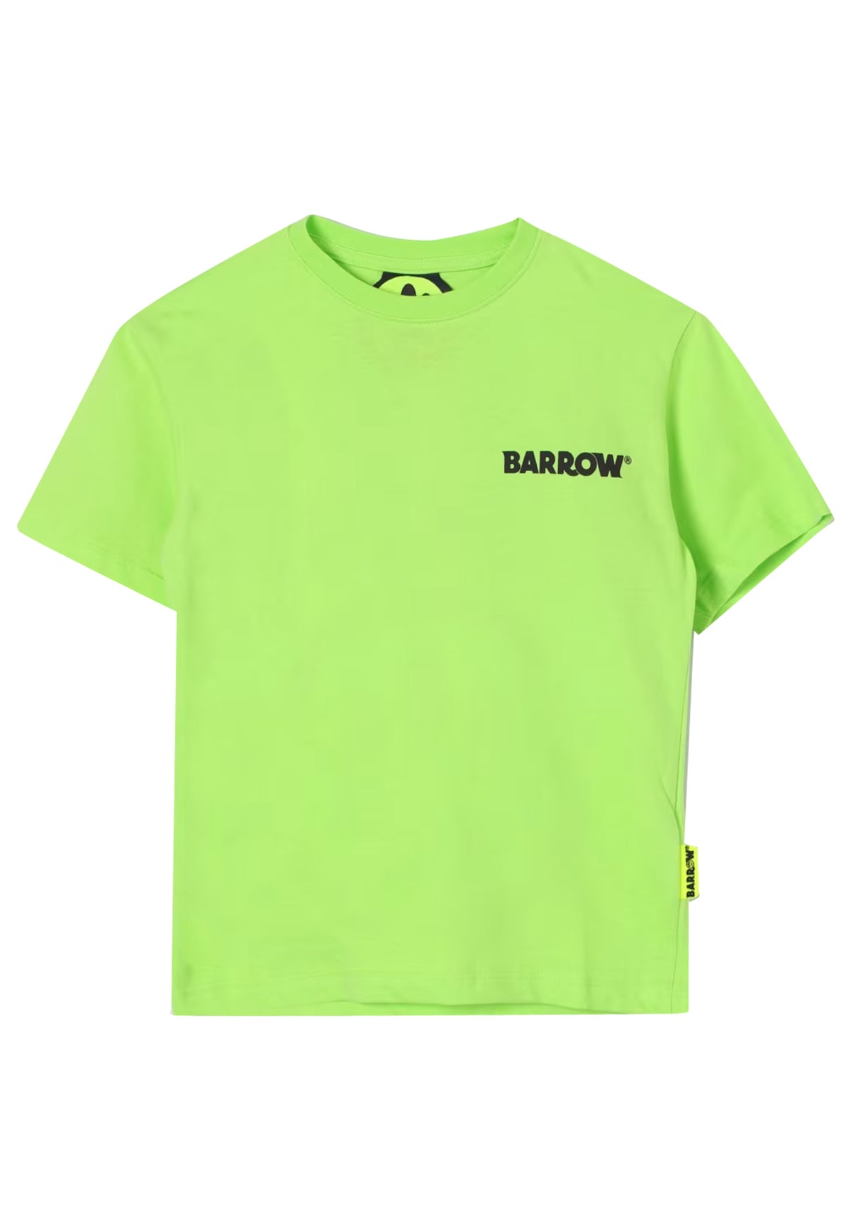 T-shirt bambino Barrow verde in jersey di cotone | ViaMonte Shop
