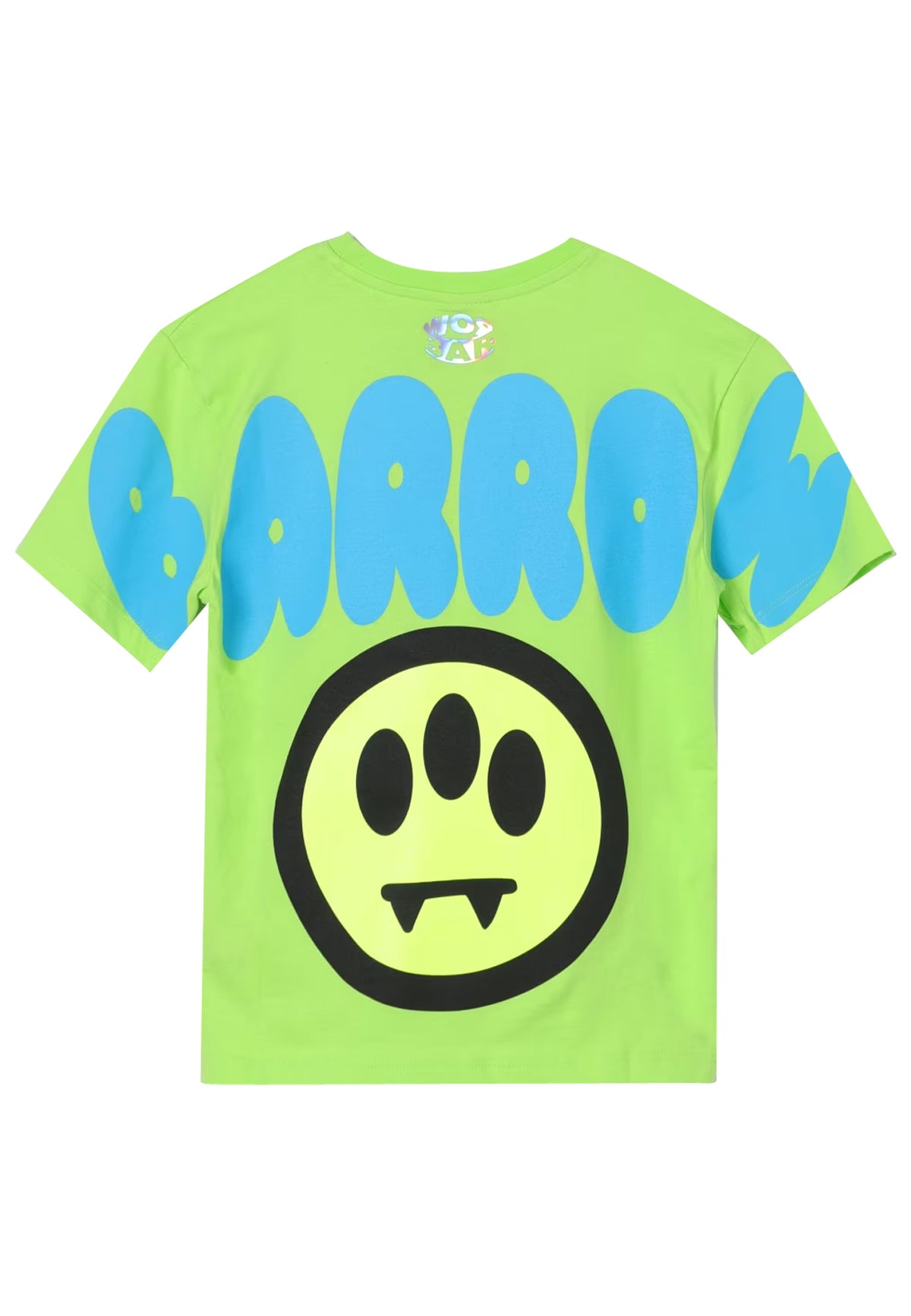 T-shirt bambino Barrow verde in jersey di cotone | ViaMonte Shop
