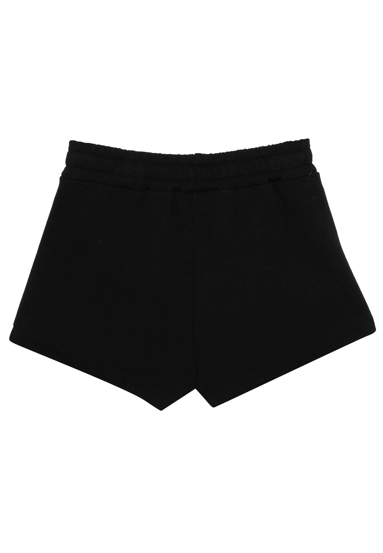 Shorts bambina Barrow nero in cotone | ViaMonte Shop