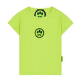 T-shirt bambina Barrow verde in jersey di cotone | ViaMonte Shop