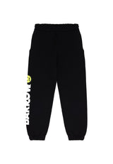 Pantalone sportivo bambino Barrow nero in cotone | ViaMonte Shop