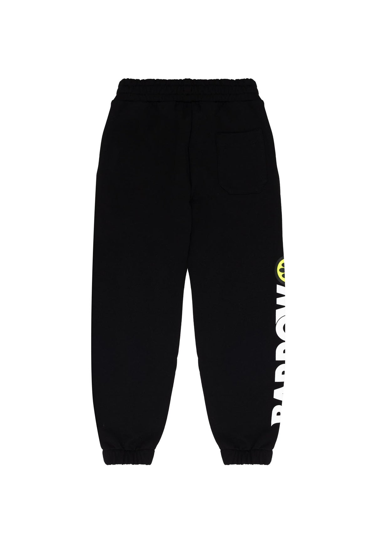 Pantalone sportivo bambino Barrow nero in cotone | ViaMonte Shop