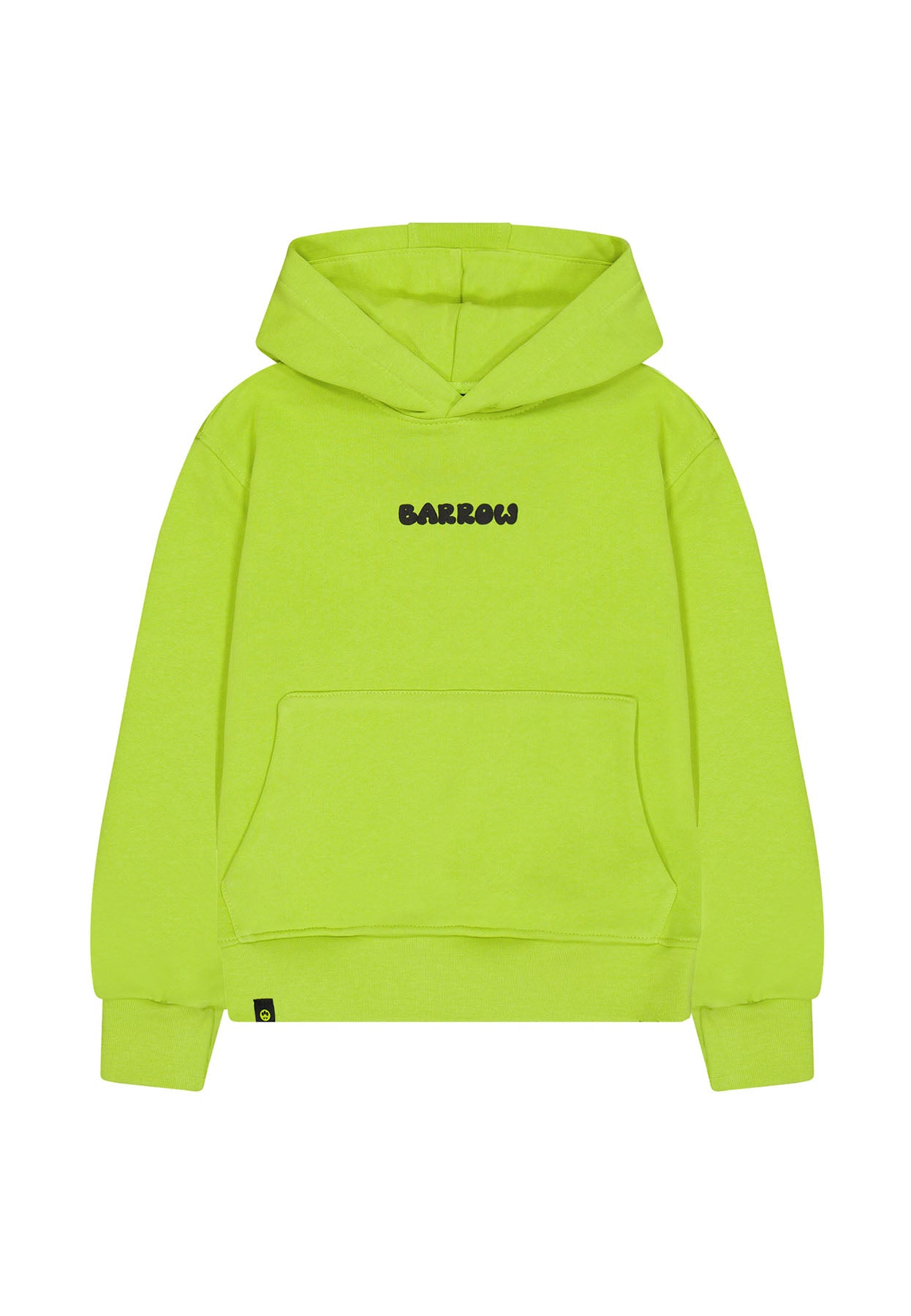 Felpa bambino Barrow verde in cotone | ViaMonte Shop