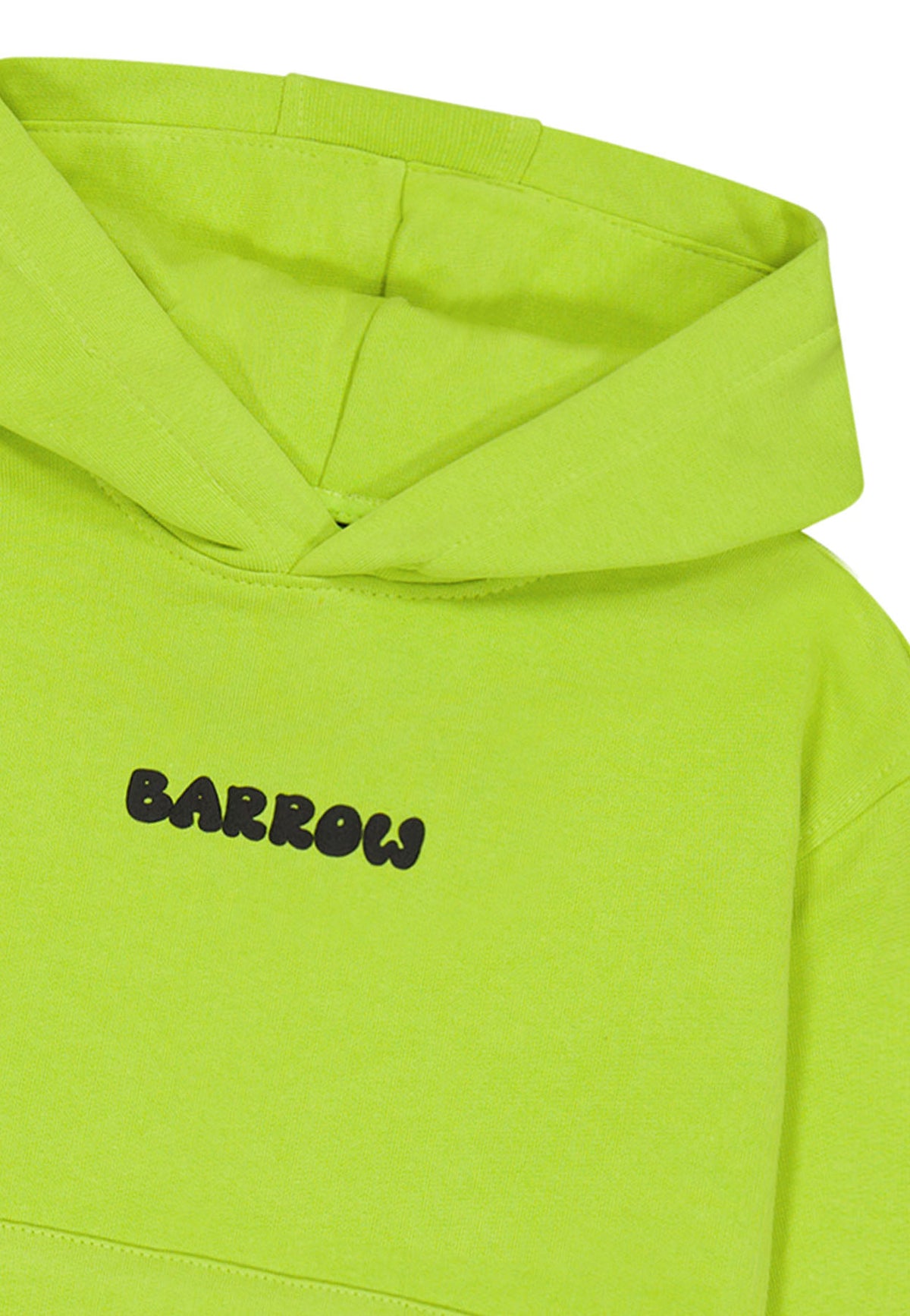 Felpa bambino Barrow verde in cotone | ViaMonte Shop