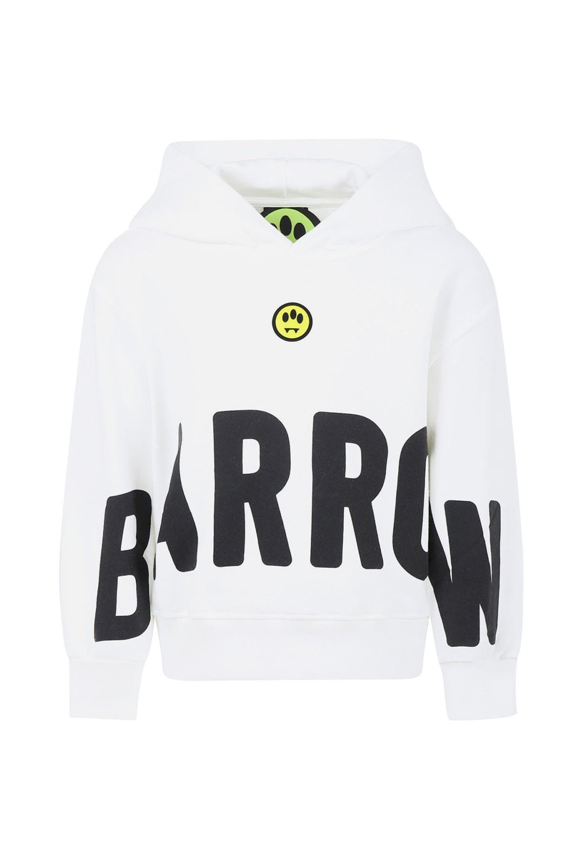Felpa bambino Barrow bianca in cotone | ViaMonte Shop