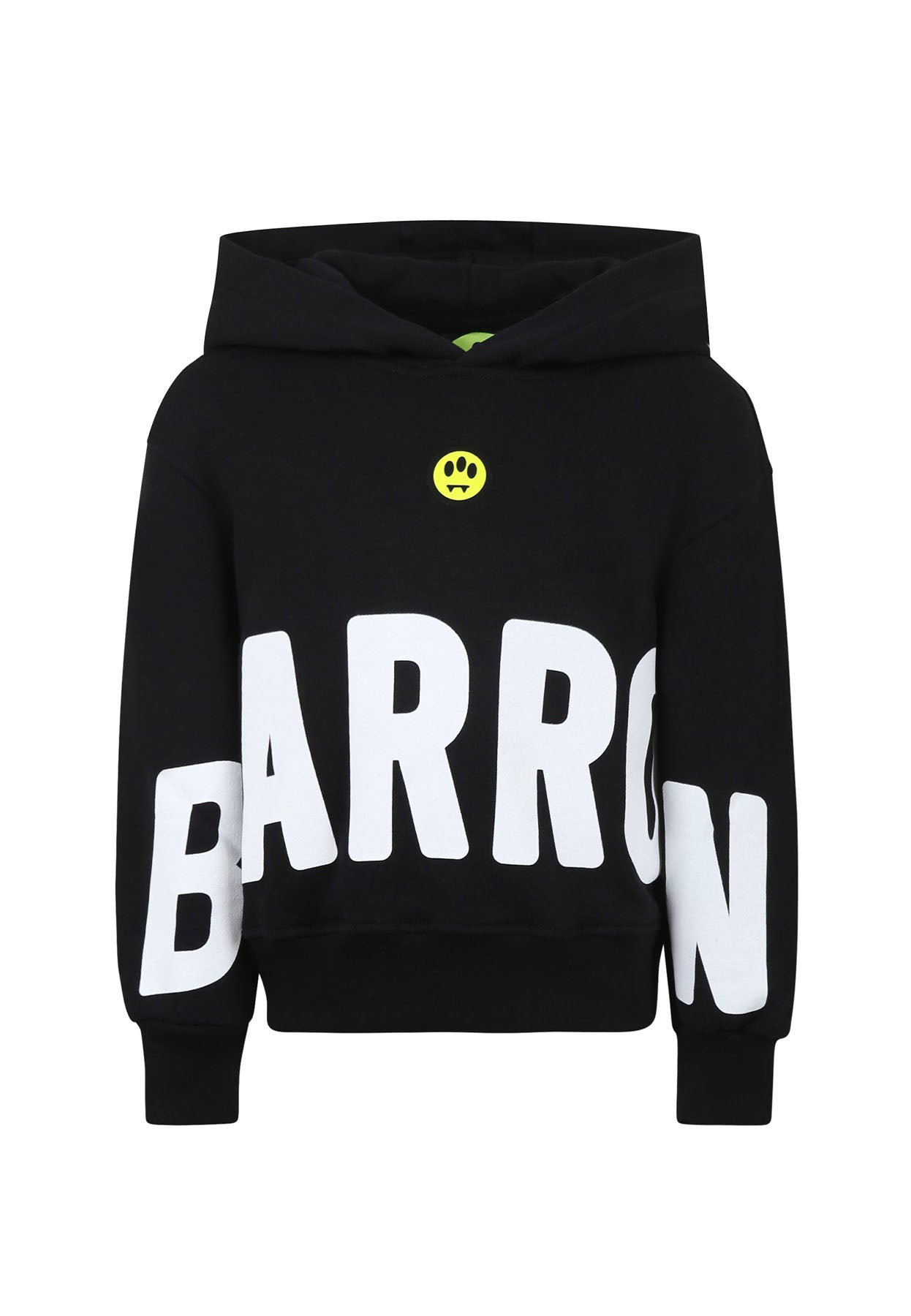 Felpa bambino Barrow nera in cotone | ViaMonte Shop