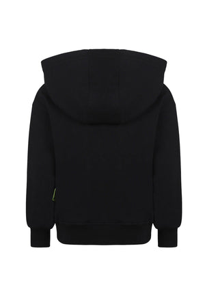 Felpa bambino Barrow nera in cotone | ViaMonte Shop