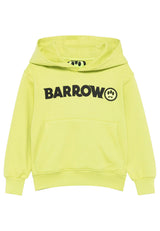 Felpa bambino Barrow verde in cotone | ViaMonte Shop