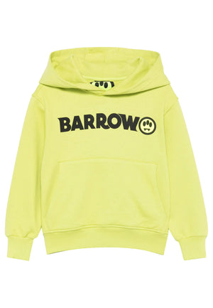 Felpa bambino Barrow verde in cotone | ViaMonte Shop