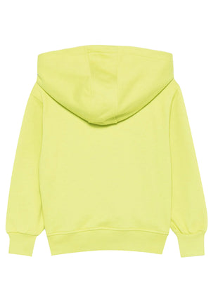 Felpa bambino Barrow verde in cotone | ViaMonte Shop