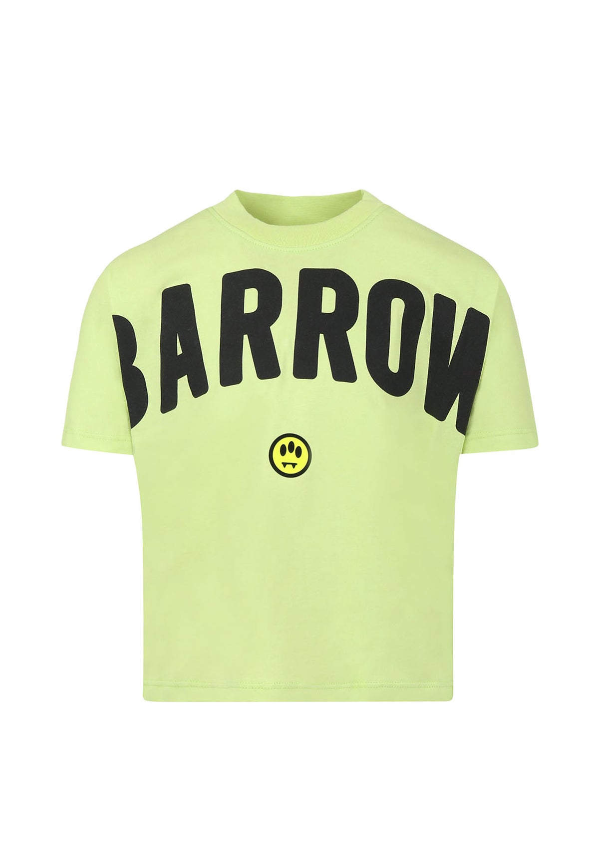 T-shirt bambino Barrow verde in jersey di cotone | ViaMonte Shop