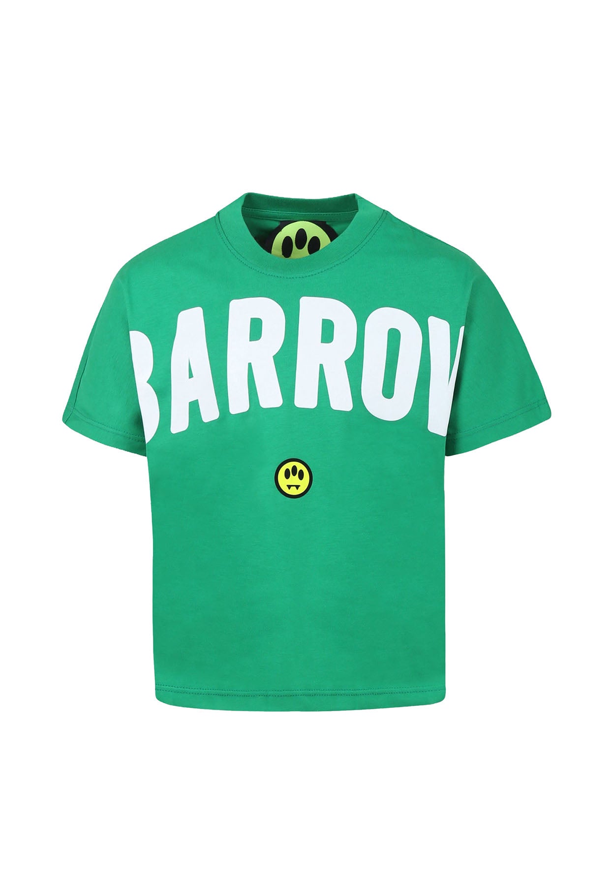 T-shirt bambino Barrow veerde in jersey di cotone | ViaMonte Shop