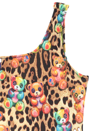Costume bambina Barrow kids multicolor in lycra | ViaMonte Shop