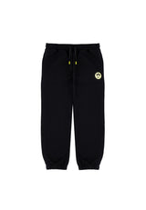 Pantalone sportivo bambino Barrow kids nero in cotone | ViaMonte Shop
