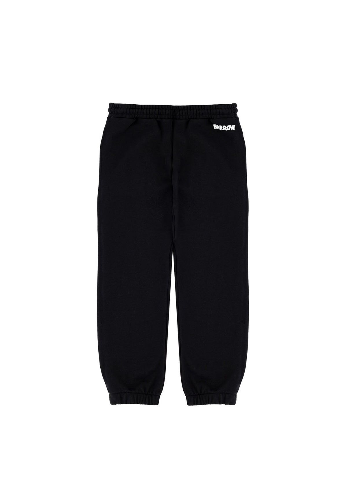 Pantalone sportivo bambino Barrow kids nero in cotone | ViaMonte Shop