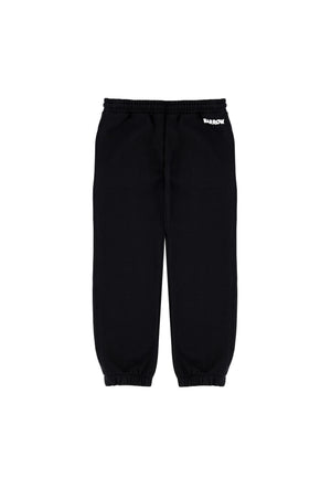 Pantalone sportivo bambino Barrow kids nero in cotone | ViaMonte Shop