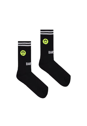 Calze bambino Barrow kids nere in cotone elasticizzato