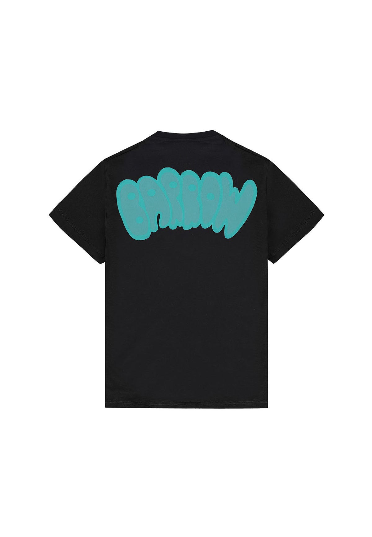 T-shirt bambino Barrow kids nera in jersey di cotone | ViaMonte Shop