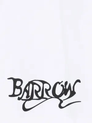 T-shirt bambino Barrow bianca in jersey di cotone | ViaMonte Shop
