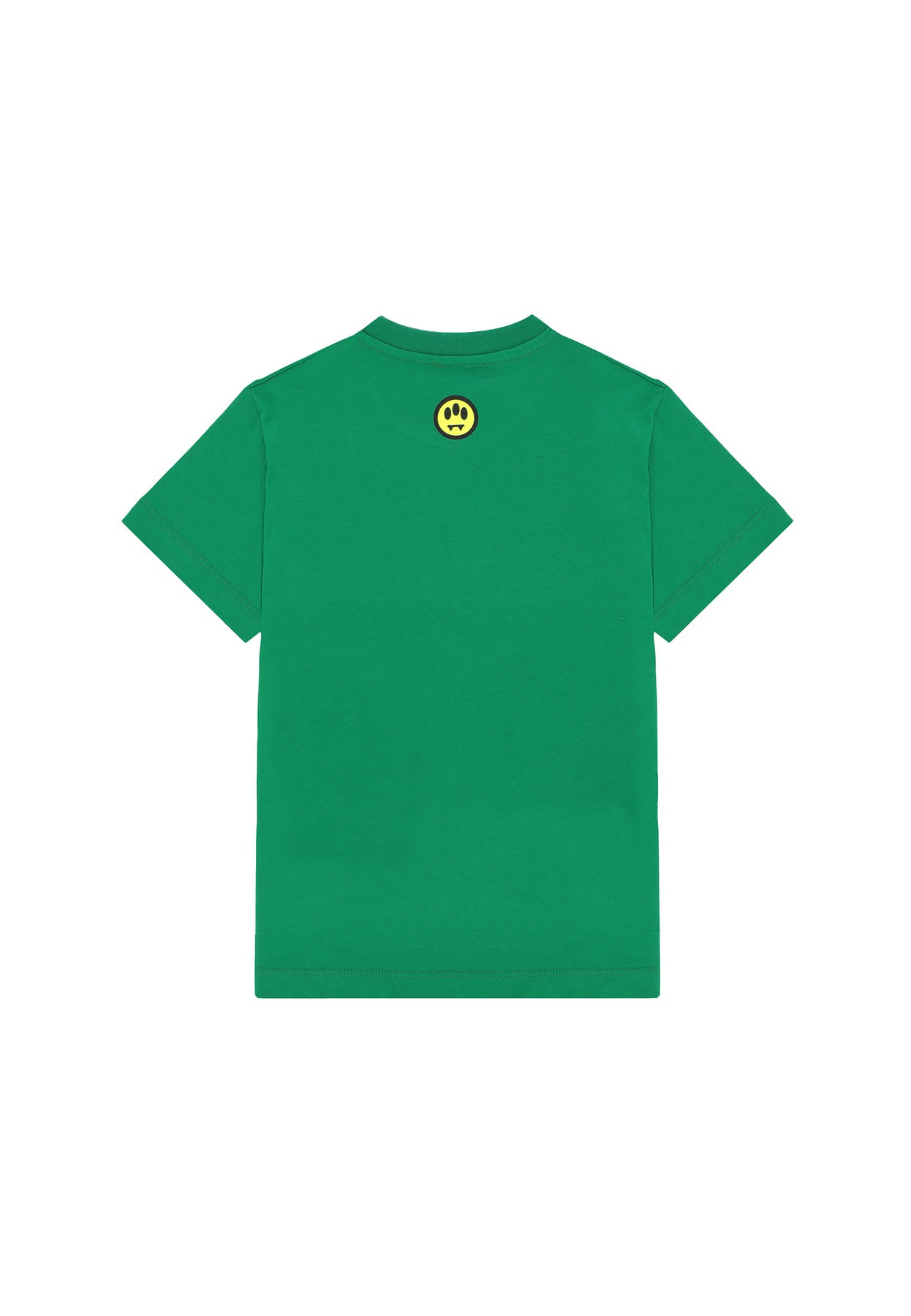 T-shirt bambino Barrow kids verde in jersey di cotone | ViaMonte Shop