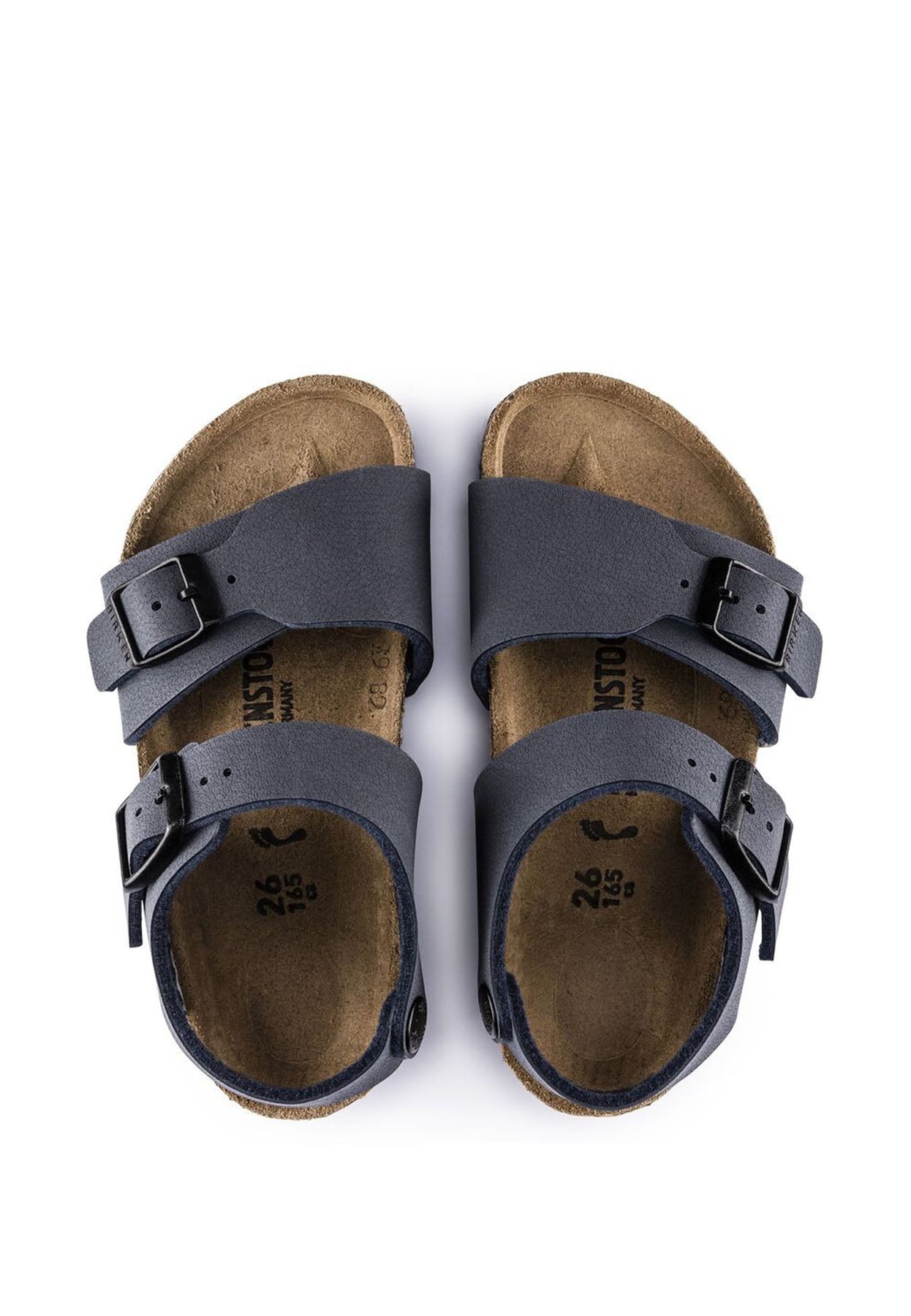 Sandalo bambino Birkenstock New York kids blu | ViaMonte Shop