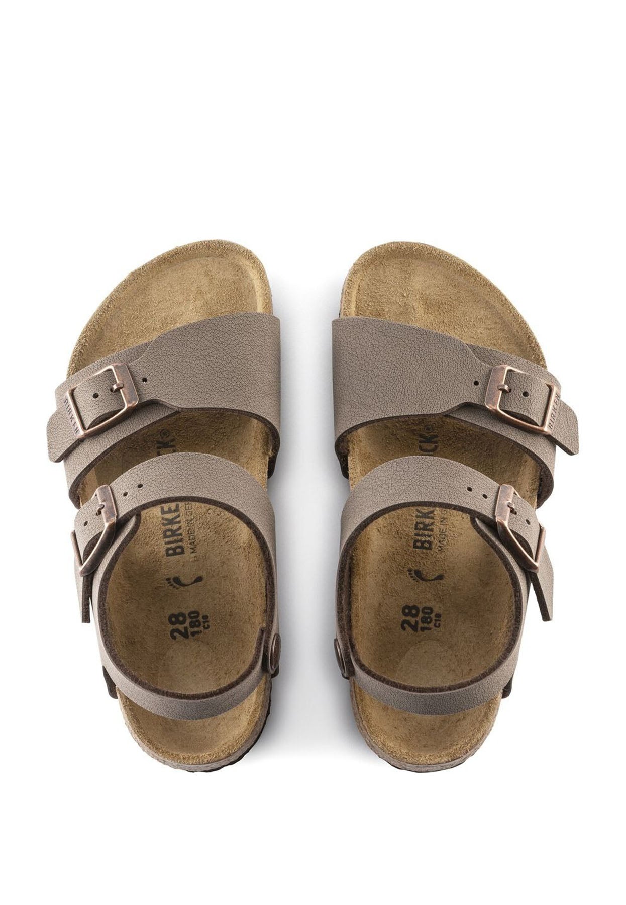 Sandali bambino Birkenstock New York kids marroni | ViaMonte Shop